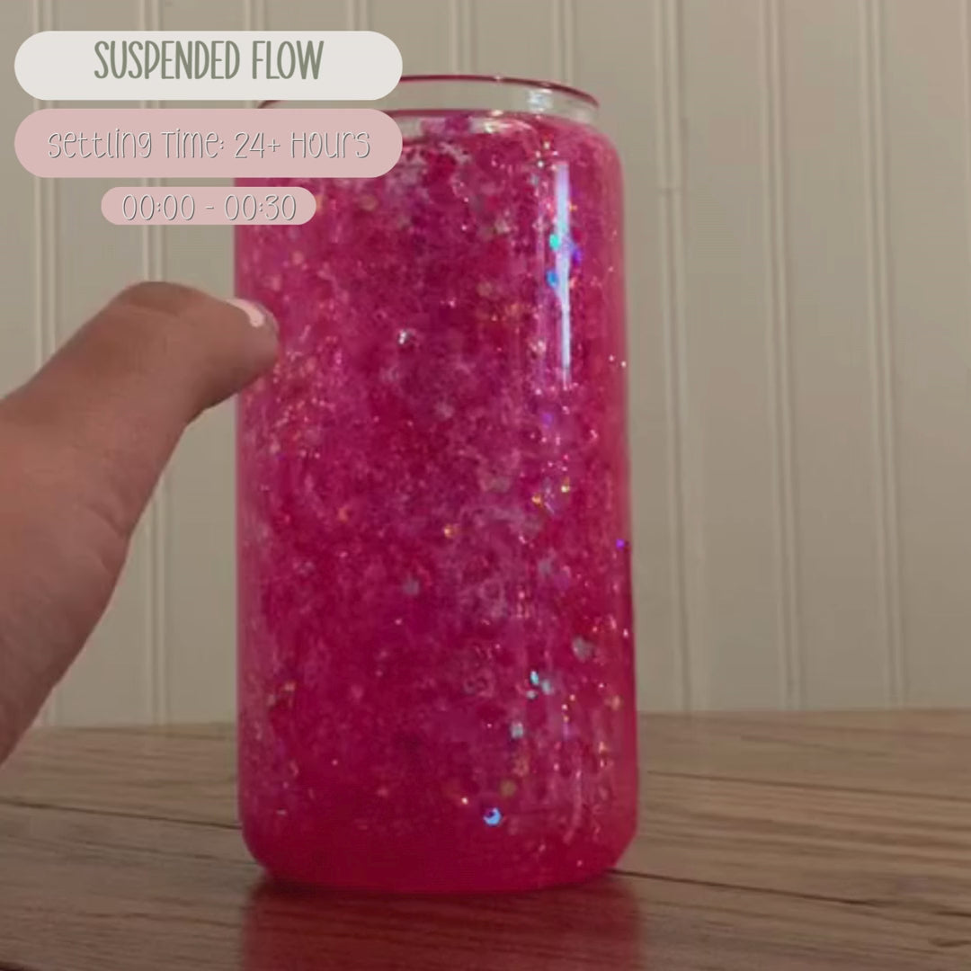 Custom Snowglobe Tumbler — Personalized Glitter Chaos Cup