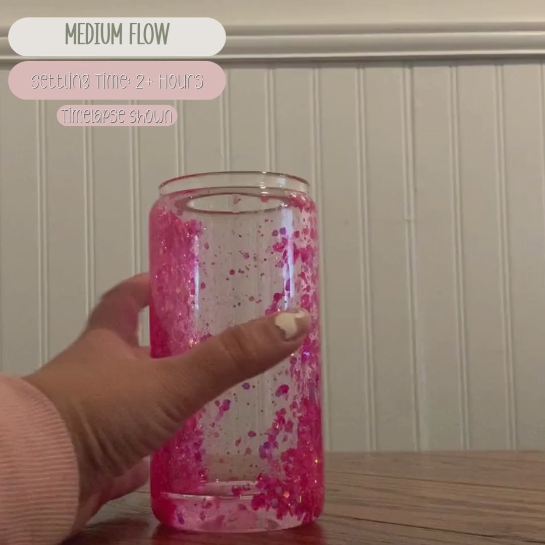 Custom Snowglobe Tumbler — Personalized Glitter Chaos Cup